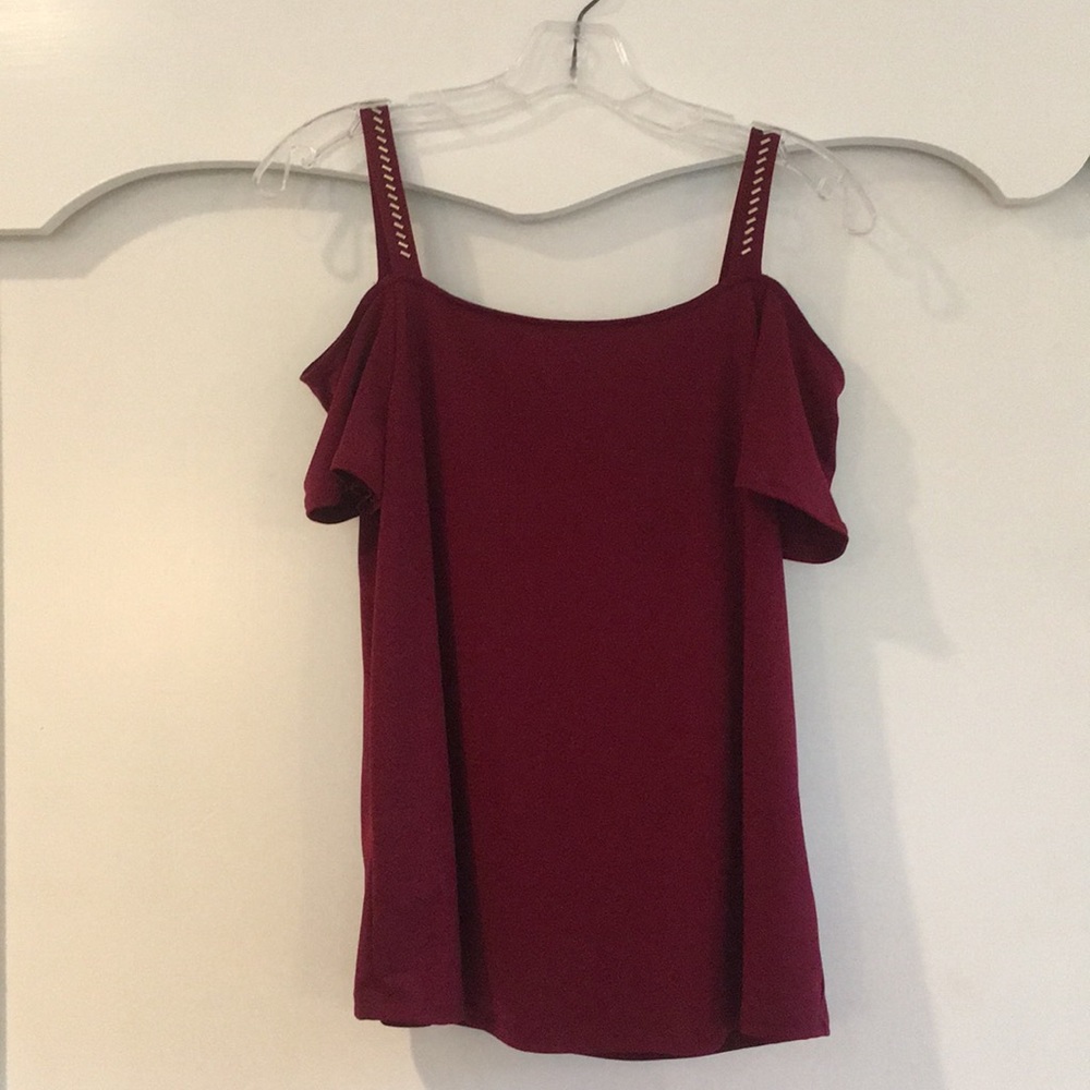 Michael Kors cold shoulder top